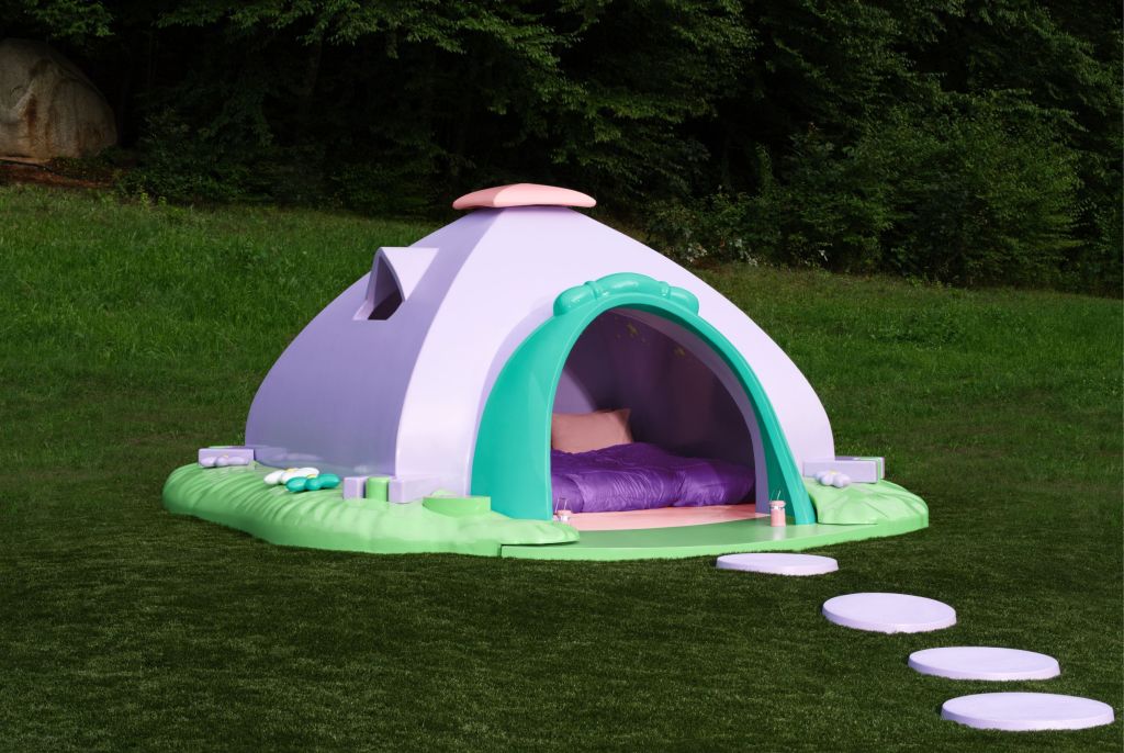 Tenda Action Park de Polly Pocket também estará disponível para os hóspedes