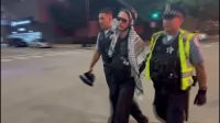 Polícia entra em confronto com manifestantes perto do consulado de Israel em Chicago