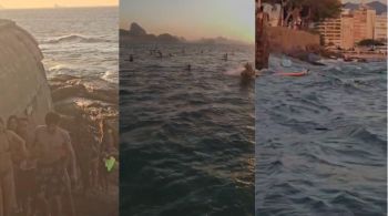 Segundo o Corpo de Bombeiros, vítimas praticavam Stand Up Paddle durante o nascer do sol quando foram surpreendidas pelos fortes ventos 