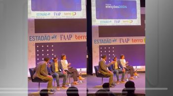 Discussão começou em um momento do debate promovido pelo Estadão, Faap e Terra, nesta quarta-feira (14), quando os candidatos falavam sobre o desenvolvimento econômico de São Paulo