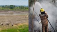 Amazonas tem recorde de queimadas, seca antecipada e queda nos níveis dos rios em agosto