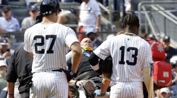 Incidente aconteceu na vitória do New York Yankees sobre o Colorado Rockies