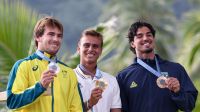 Medina celebra bronze no surfe de Paris 2024: "Queria muito"