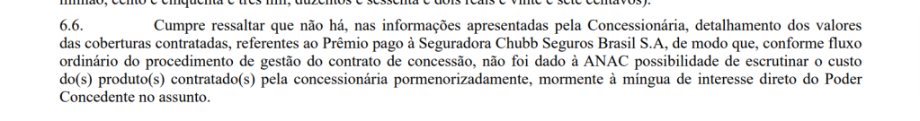 Nota técnica ANAC Aeroporto Porto Alegre - Detalhe processo indenização