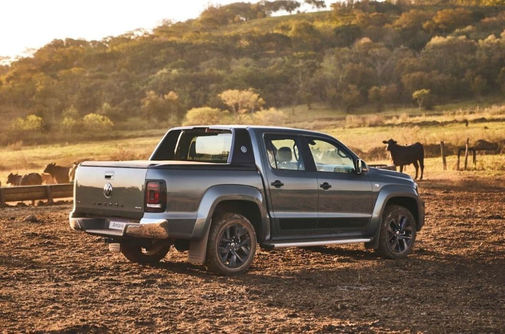 Nova traseira da Volkswagen Amarok 2025