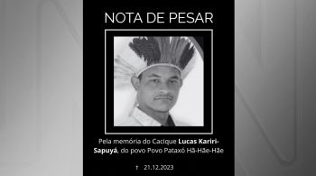 Lucas Kariri-Sapuyá, da aldeia Pataxó Hã-Hã-Hãe, foi assassinado no sul da Bahia em 2023