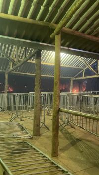 Incêndio em rave: veja imagens de como ficou o local da festa