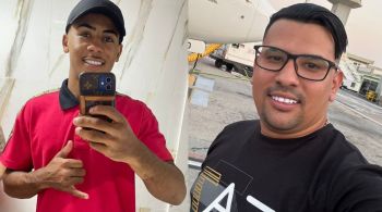 Vitor Benites Teixeira e Lucas Ferreira de Sousa desapareceram na cidade de Eunápolis, na Bahia, no último sábado (24)