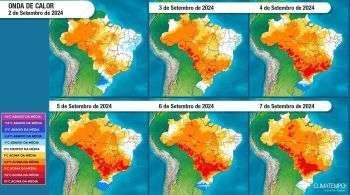 Fenômeno pode ser mais forte que os dois primeiros registrados em 2024; frente fria deve avançar apenas na segunda quinzena 