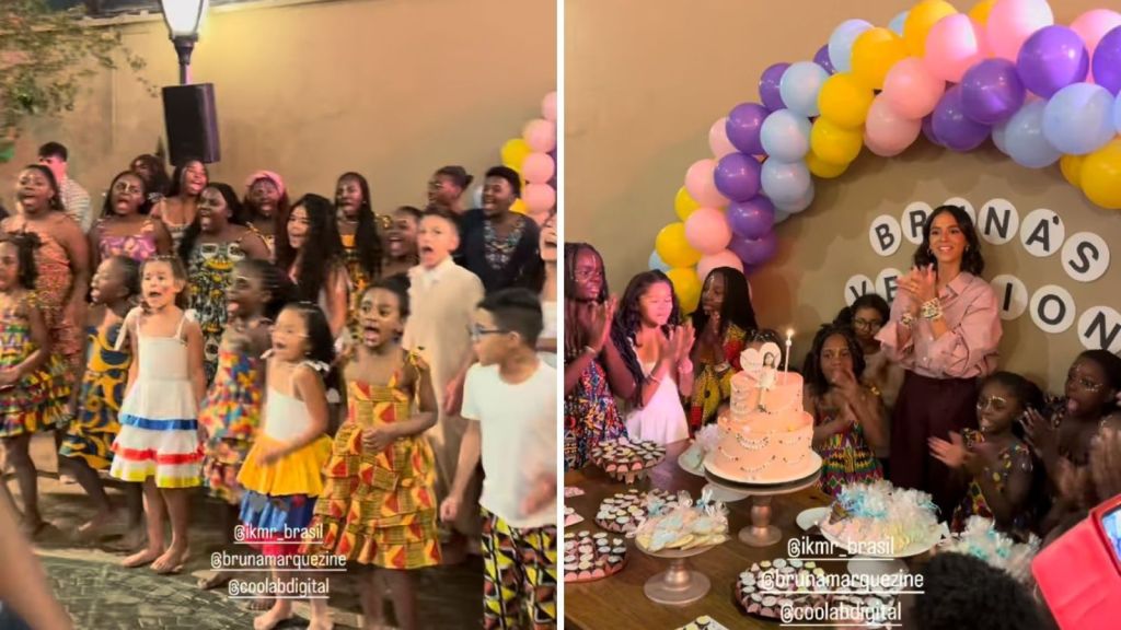 Bruna Marquezine celebra 29 anos em festa beneficente