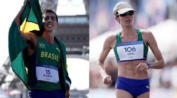 Caio Bonfim e Viviane Lyra representam o Brasil nesta quarta-feira (7) em prova estreante em Olimpíadas