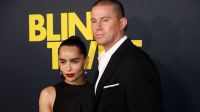 Channing Tatum diz que conheceu a noiva Zoë Kravitz em "Pisque Duas Vezes"