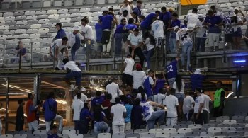 Clássico mineiro deste sábado (10), em Belo Horizonte, registrou acidentes