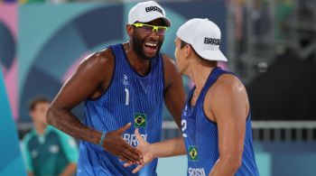 Dupla segue como única esperança de medalha para o Time Brasil, após eliminação de George/André