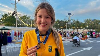 Atleta de 22 anos tem ataxia de Friedreich e estreará nos Jogos Paralímpicos competindo na classe F32 do atletismo, em Paris