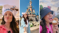 Larissa Manoela compartilha fotos na Disney de Paris: "Meu lugar favorito"