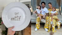 Virginia impressiona ao mostrar louças personalizadas de sua família; veja