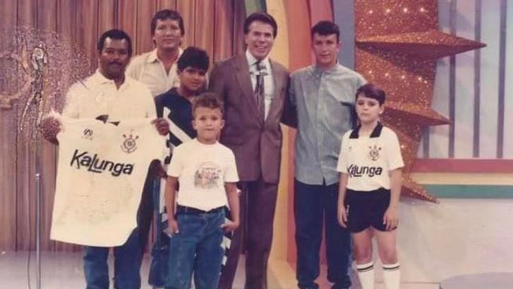 Neto, ex-jogador do Corinthians, no programa "A Porta da Esperança"