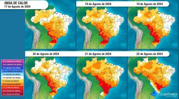 Segundo Climatempo, nova massa de ar seco deve intensificar o calor em diversas regiões do país; veja as temperaturas para as capitais neste sábado (17) 