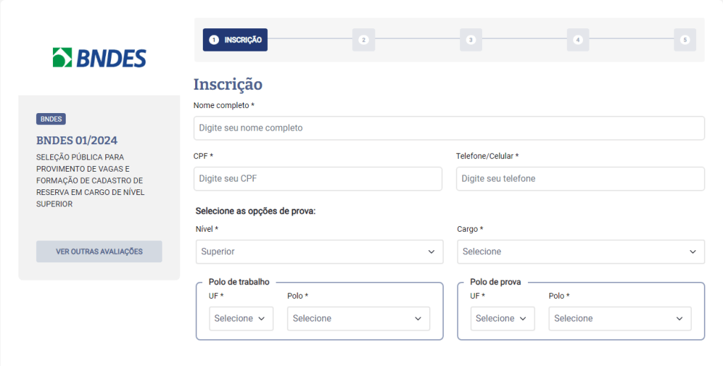 Site Fundação Cesgranrio