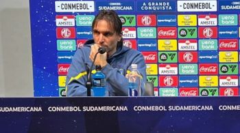 Diego Martínez analisou a desclassificação nas oitavas da Copa Sul-Americana, no Mineirão, após derrotas no tempo normal e nos pênaltis