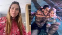 Virginia mostra família se divertindo na piscina, mas não entra: "Induz o parto"