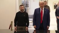 Ao lado de Zelensky, Trump promete bom acordo para "ambos os lados" da guerra