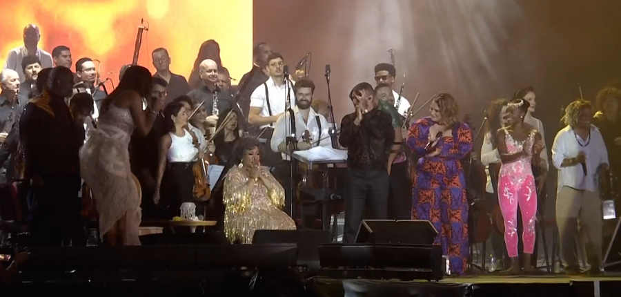 Péricles, Majur, Alcione, Diogo Nogueira, Maria Rta e Mart’nália no palco Sunset do Rock in Rio 2024 neste domingo (22)