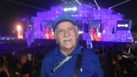 Aos 91 anos, Ary Fontoura curte o Rock in Rio neste domingo; veja fotos