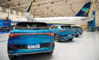 BYD e Azul fazem parceria para transporte VIP em aeroportos