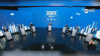 Candidatos se encontraram na manhã desta sexta-feira (20) em debate promovido pelo SBT/Terra/Novabrasil