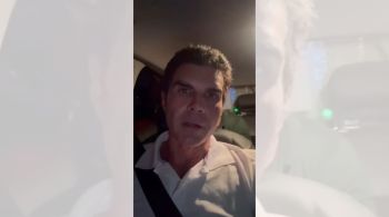 Helder Barbalho relatou pouso "não programado" na cidade de Santa Maria do Pará, na noite desta quarta-feira (18)