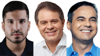 Eleição em Fortaleza: André Fernandes e Evandro Leitão tem 23%; Capitão Wagner, 20%, diz Real Time Big Data