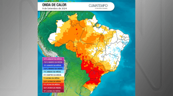 As altas temperaturas devem permanecer até o dia 20 de setembro