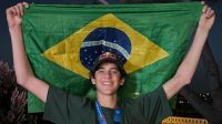 Brasileiro de 15 anos bate medalhista olímpico e vence Mundial de Skate Vertical