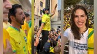 Nunes, Marçal e Marina Helena participam de ato contra Moraes na Paulista