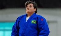 Mais um ouro! Judoca Rebeca Silva chega ao ponto mais alto do pódio, em Paris