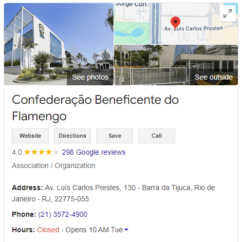 Torcedores revoltados mudam nome da CBF no google