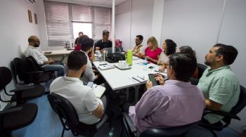 Entre as pautas principais do primeiro encontro, estavam a análise do cenário epidemiológico no estado