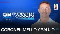 CNN recebe Mello Araújo nesta terça (24) em série de entrevistas com candidatos a vice de SP