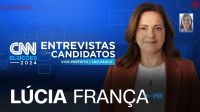 CNN recebe Lúcia França nesta quinta (26) em série de entrevistas com candidatos a vice de SP