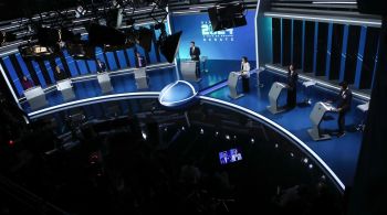 Candidatos encontraram-se na TV Record a uma semana do primeiro turno da eleição para a Prefeitura de São Paulo