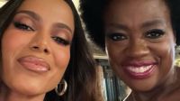 Viola Davis publica foto com Anitta e se declara: "Te amo"