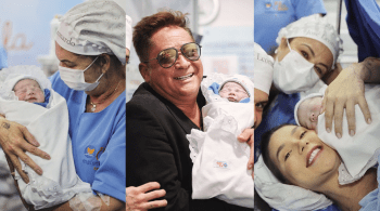 Avós Leonardo, Poliana Rocha e Margareth Serão fizeram publicações nas redes sociais celebrando o nascimento do neto