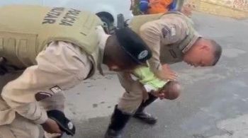 Policial militar realizou a manobra de Heimlich em recém-nascido, em Salvador