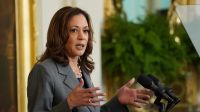 "Votamos porque amamos nosso país", diz Kamala Harris