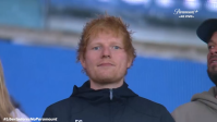 Antes de show no Rock in Rio, Ed Sheeran assiste jogo no Maracanã