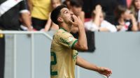 Palmeiras vence Vasco no Mané Garrincha e segue na cola do Botafogo