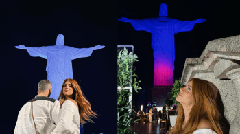 Apresentadora completa 38 anos neste sábado (14) e compartilhou fotos em visita ao ponto turístico do Rio de Janeiro