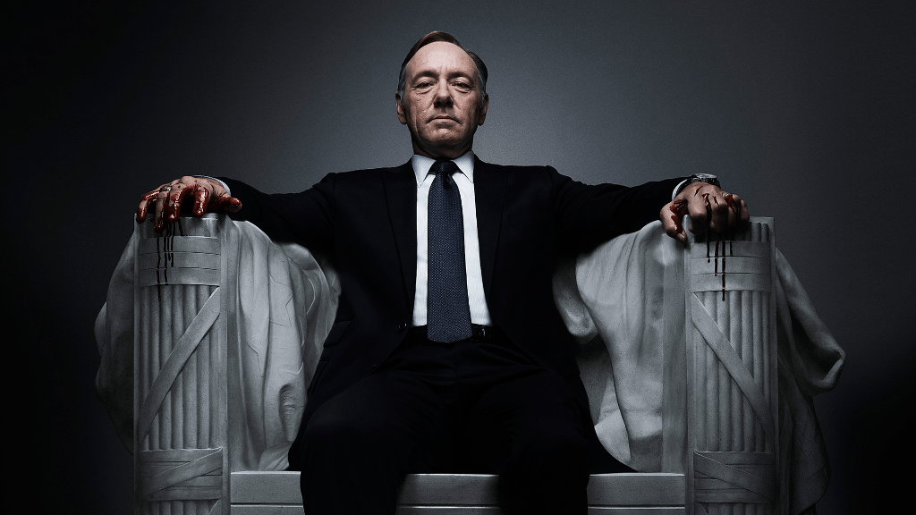 Imagem promocional de "House of Cards"